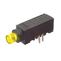 Well Buying LS-A1AY LED Pushbutton Switch PUSH SW SPST OFF(ON) YELLOW LED