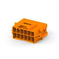 AMP Connectors - TE Connectivity 8-2232264-6 Headers & Wire Housings PTL 2X6 CAP PANEL MT GLW WIRE KEY D ORA