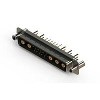 EDAC 627-17W5624-7TC Mixed Contact D-Sub Connectors Vertical Combo Dsub