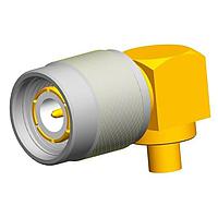 Amphenol RF 031-6165 Connectors RF Connector TNC Right Angle Solder Plug 0.141-inch Conformable RG-402 Times Tflex 402 50 Ohm