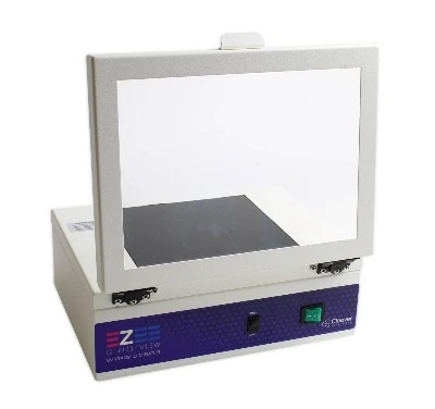Laboratory UV transilluminator used for gel and sample visualization