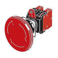 Omron Automation and Safety A22E-L Emergency Stop ESTOP OP UNIT 60 DIA P-P T-R