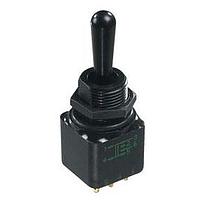 APEM 12249A Toggle Switches DP ON-OFF-ON Straight PC Term