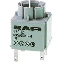 RAFI 1.20.123.033/0000 Switch Contact Blocks / Switch Kits RAFIX 16 Switch element Au 1NO