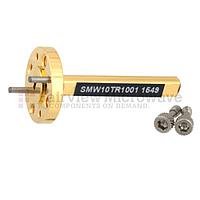 Fairview  SMW10TR1001 Instrumentation Grade WR-10 Waveguide Termination 0.4 Watts With a 75 GHz to 110 GHz Frequency Range in Brass