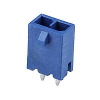 Molex 216571-3032 PCB Receptacle Versa Color Vert Header Thru Hole Single Row 2 Ckts  (Au) GloWire Blu