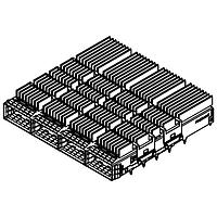 Amphenol Commercial Products UE36-B46200-06A3A QSFP-DD QSFP DD CAGE 1X4 w/ HS fin pin h=6.5mm