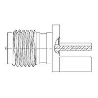 Amphenol RF 132343RP PCB Connectors SMA RP ENDLAUNCH RCPT .032inPCB