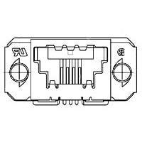 AMP Connectors - TE Connectivity 3-1761183-3 Modular 8 SDL TE RCPT ASSY