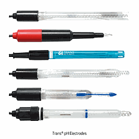 Trans TR.PG05 pH Combination Electrode, Glass, for High Temp. 0~14pH, -5~130℃