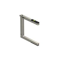 Banner Engineering SLM120N6QPMA Distance Sensor Modules - Finished Units SLM Series: Rugged Nickel-Plated Metal Fixed-Distance Slot Sensor; Slot Width: 120 mm; Input 10-30 V dc; Output: NPN; 150 mm (6 in) M12 PUR Pigtail QD