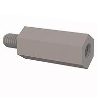 Essentra Components 36440MF060 Hex Male Female Threaded Standoff, #4-40, .600 Spacer
