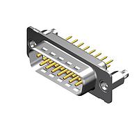 Molex / FCT 173109-1406 D-Sub Connectors - Standard Density FCT DSUB STR PC PLG 25 PN W/SNAPIN