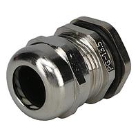 Bud Industries MPG-223135 Cable Glands Metal Cable Gland, (PG-13.5) 0.24 to 0.47 in