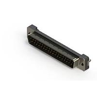 EDAC 627-037-220-016 D-Sub Connectors - Standard Density Vertical Plastic Body D-Sub Connector
