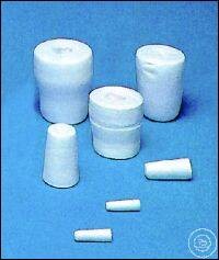 Laboratory stopper and cap components for sealing lab containers
