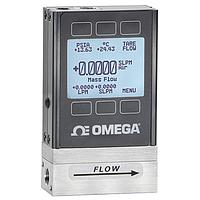 OMEGA FMA-1605A Mass and Volumetric Flow Meters (2 SLM, ± 0.8 %, 1/8 in, NPT Female)