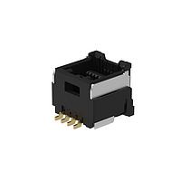Molex 213227-0831 Receptacle CLIKMATE1.5 DRVT SMT AU0.38 ETP 8P BK