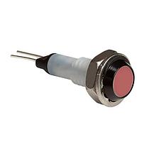 BIVAR PM3-PRRD Indicators Red 5.8mm Metal Panel Mnt Ind