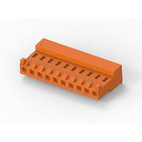 AMP Connectors - TE Connectivity 4-644284-0 Receptacle Assembly 10P MTA156 ASSY 18AWG ORA LF
