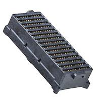 Amphenol TCS 380-3436-20W Board to Board & Mezzanine Connectors Receptacle Module,INFINX 4 Pair, 15 Position,9MM, 85Mohm, w/lossy