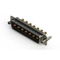 EDAC 627-24W7624-4N6 Mixed Contact D-Sub Connectors Vertical Combo Dsub