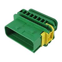 AMP Connectors - TE Connectivity 3-1564412-1 Housings 18POS, TAB 1.6X0.6, TAB HSG, ASSY