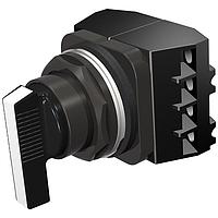 SIEMENS 52SW2CABA2 Control Switches SEL SWITCH,MNTD,WHT INS,LNG LVR,3POS