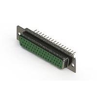 EDAC 628-M50-221-GT1 D-Sub Connectors - Standard Density Vertical Machined D-Sub Connector