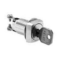 P&B 2SKF132AEL01 Keylock Switches SPST MED. SEC OFF-ON