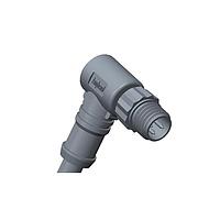 Amphenol LTW 8P-03BMMM-SR7A01 Sensor Cables / Actuator Cables M8 Circular Metric Connector, A Code, Plastic, 3A, 03 pins, Male Connector, Male Contact, Right Angle, Screw Thread, Overmolded, Length 1000mm, IP67 Mated