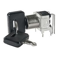 NKK Switches SK22AG30 Keylock Switches DPDT ON-NONE-ON