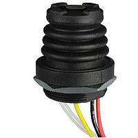 OTTO HTLT4-121111JJ22 Finger Joystick with Pushbutton Option CASTLE,NON-THRD,DUST,OMNI,3VSPI, 24AWG