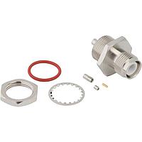 Amphenol RF 031-6975 Connectors RP-TNC Str BHD Jack Front Mount for 1.32 mm DS Cable