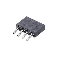 Harwin M20-7910442R Receptacle 4 WAY SIL HORIZ SMT SKT T&R