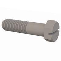 Essentra Components 3262511250 Slotted Hex Slotted Hex Screw, 5/8-11 Thread, 2 1/2 Lg