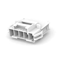 AMP Connectors - TE Connectivity 1-1971772-7 Wire Housings 1 x 5 PBT-A Cap Hsg Panel Mount
