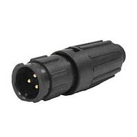 CONXALL W8380-3PG-P-528 Connectors 3#16 M Long Backshell .28 Grommet Size