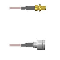 Amphenol Custom Cable Q-2X02M000R120i RF Cable Assemblies SMA-SJB/N-SP G316D 120I