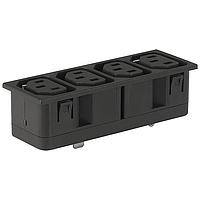 Schurter 4752.5200 Outlets 4752 QUADBLOC 10A 70