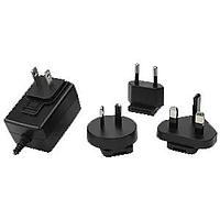CUI Inc SMM12-6-4B-CUB Wall Mount AC Adapters ac-dc, 6 Vdc, 2 A, SW, multi-blade, N/E/B/A, USB-C plug, level VI, MED, black