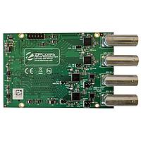 Zipcores SKU110 FPGA FMC-SDI Mezzanine Card 2 x SDI in, 2 x SDI out, LVDS, 3G-SDI, HD-SDI, SD-SDI