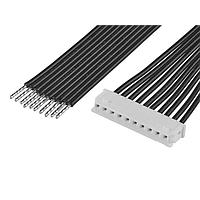 Molex 219679-1102 Discrete Wire Micro-Latch-to-Pigtail (OTS) Cbl Asmbly 2mm Pitch Tin Plating 150mm Length 10 Ckts Natural