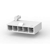 AMP Connectors - TE Connectivity 2029054-5 Shrouded VERT HDR 5P W/PEG 94-V2
