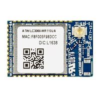 Microchip Technology ATWILC3000-MR110CA Multiprotocol Modules ATWILC3000 802.11 b/g/n + Bluetooth 5 Module Chip Antenna