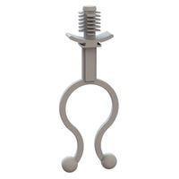 Essentra Components 23EZF062C062 Twister for Cable Twist Lock, Fir Tree Mount, .625 Hold, .595 Space