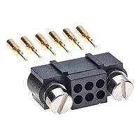 Harwin M80-5631005 Wire Housings 5+5 WAY MALE CRIMP S/BORE+REV FIX JS