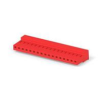 AMP Connectors - TE Connectivity 4-640433-7 Receptacle Housing 17P MTA156 CONN ASSY 22AWG RED