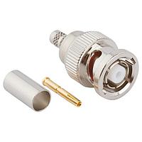 Amphenol RF 112514RP Connectors BNC BLKHD CRIMP PLUG RG223/142/400 REVPO