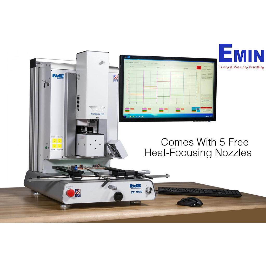 BGA rework equipment used for PCB component removal and replacement